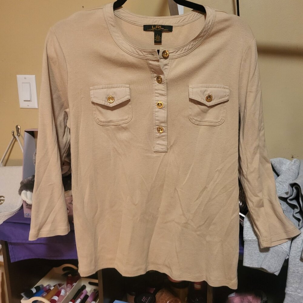 Nwot Rare lauren ralf lauren top - Picture 5 of 8